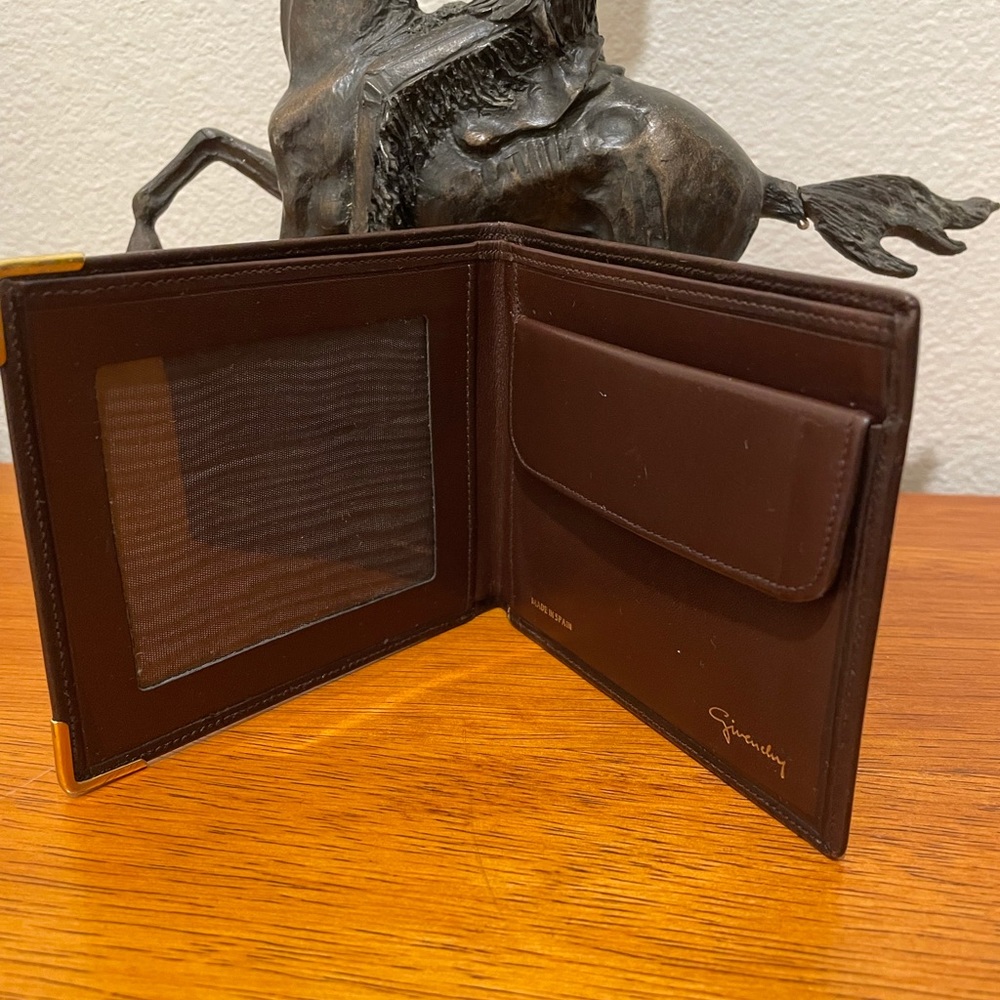 GIVENCHY LEATHER BIFOLD WALLET